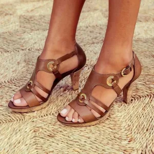 Cruz Sandals: On-Trend Stability and Comfort with a Heel
