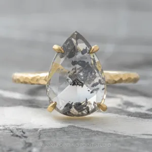 Custom Hammered Jane Engagement Ring