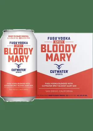 Cutwater Fugu Spicy Blood Mary RTD 4pk Cans