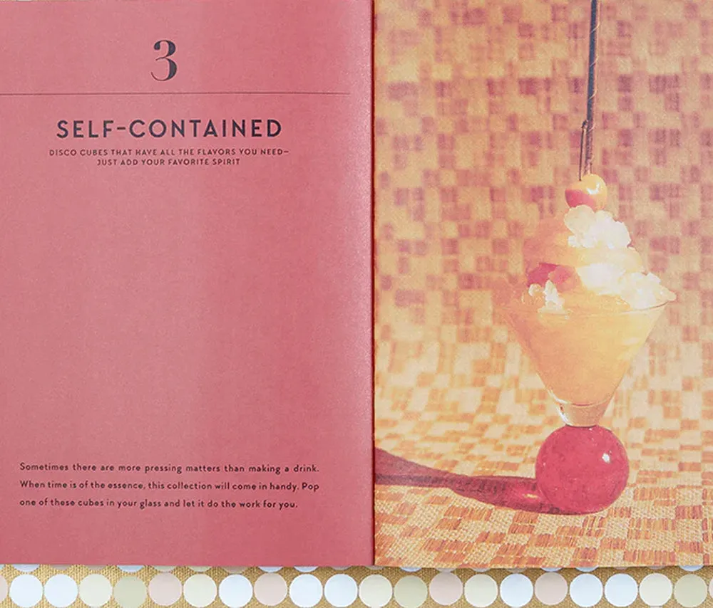 Disco Cube Cocktails : a '70s-inspired cocktail book based on the magical properties of ice