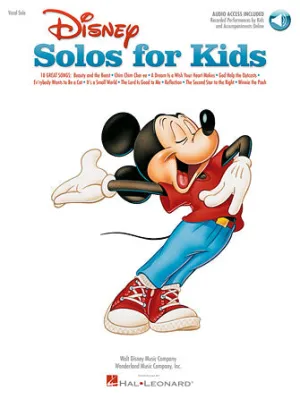 Disney Solos for Kids (Book/Online Audio)