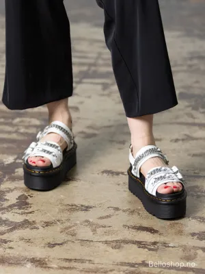 Dr. Martens Voss quad chain hvit