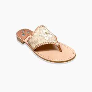 Draper James Magnolia Embroidery Sandal