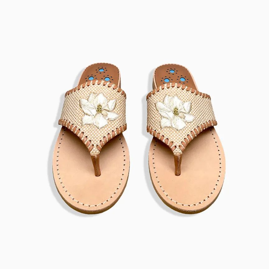 Draper James Magnolia Embroidery Sandal