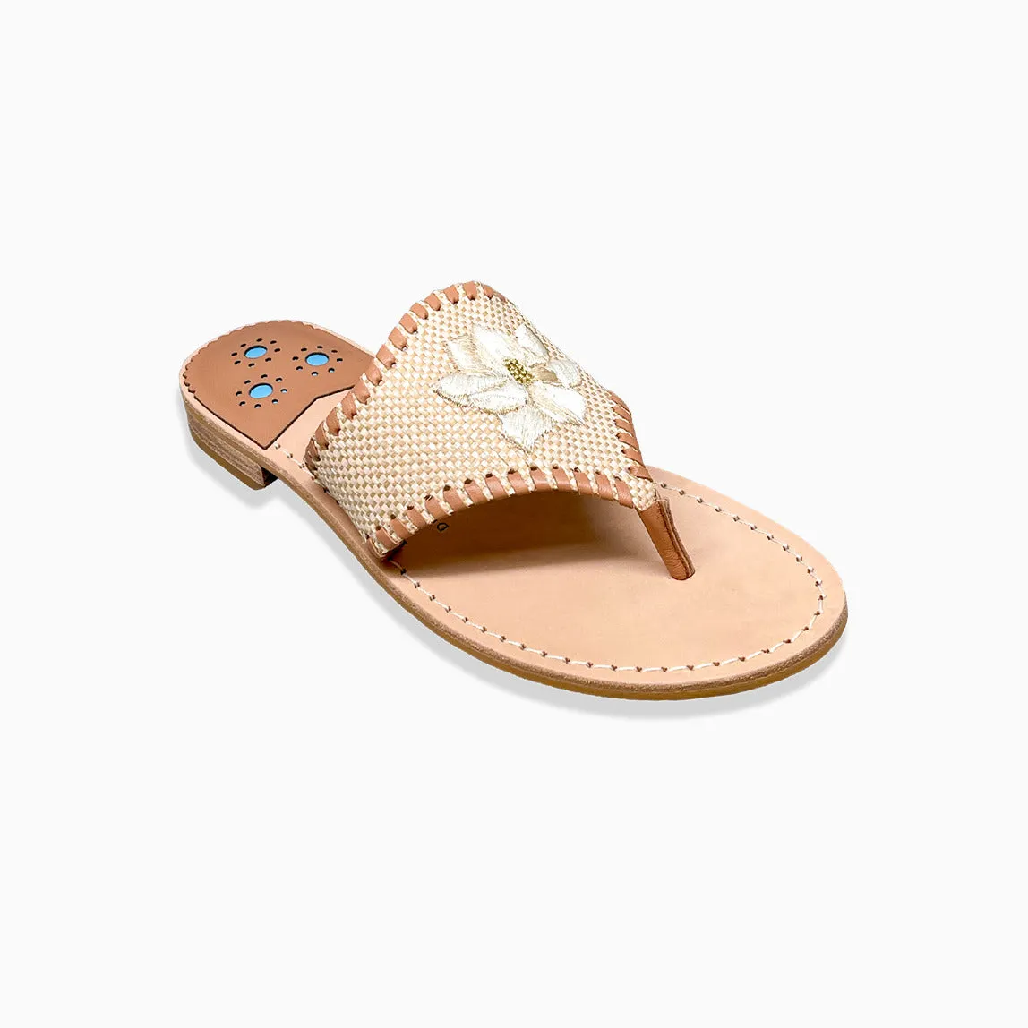 Draper James Magnolia Embroidery Sandal