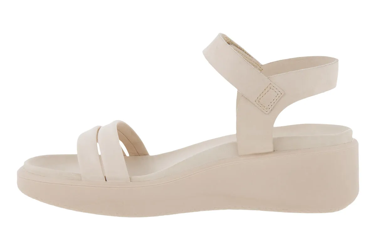 Ecco Flowt Wedge Limestone/Limestone Womens