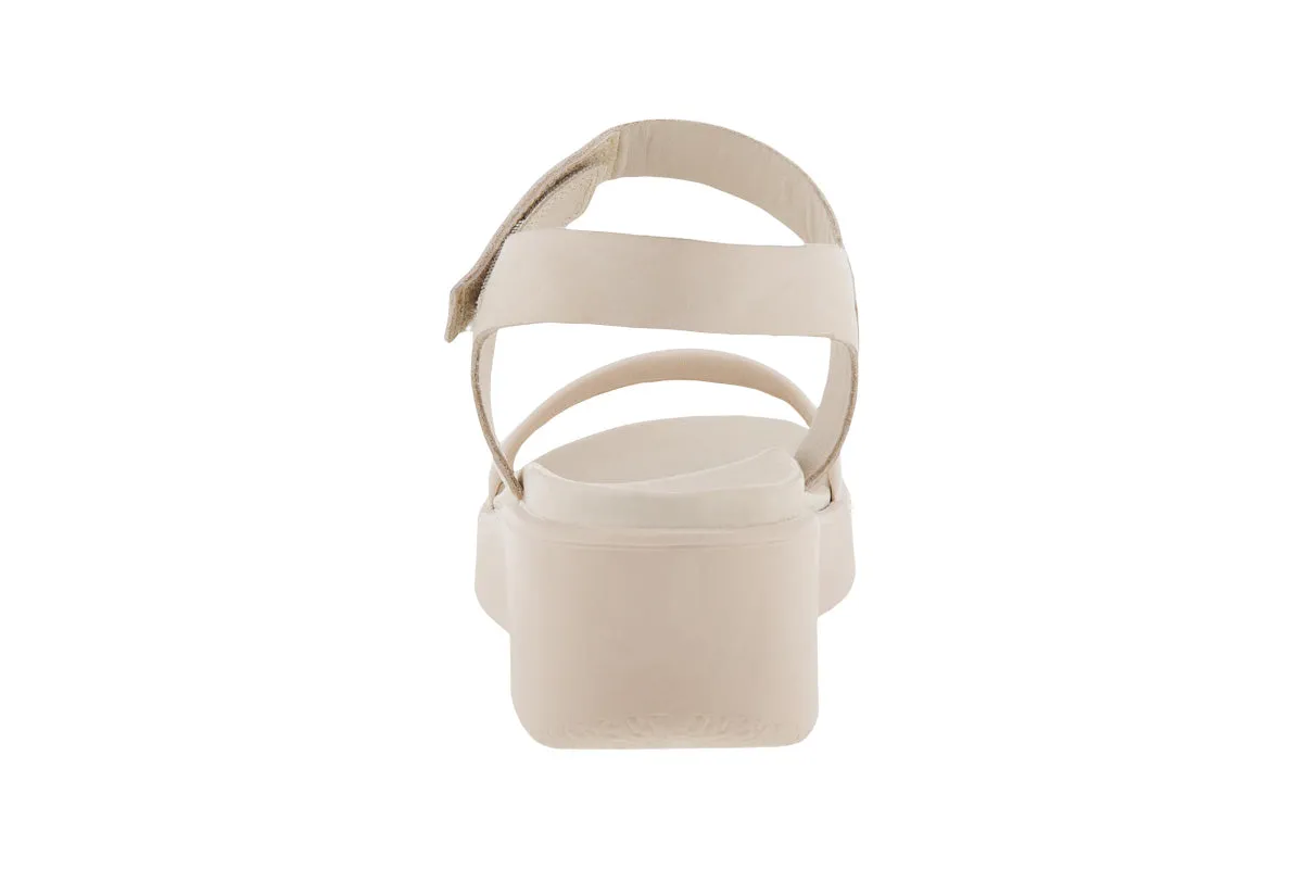 Ecco Flowt Wedge Limestone/Limestone Womens