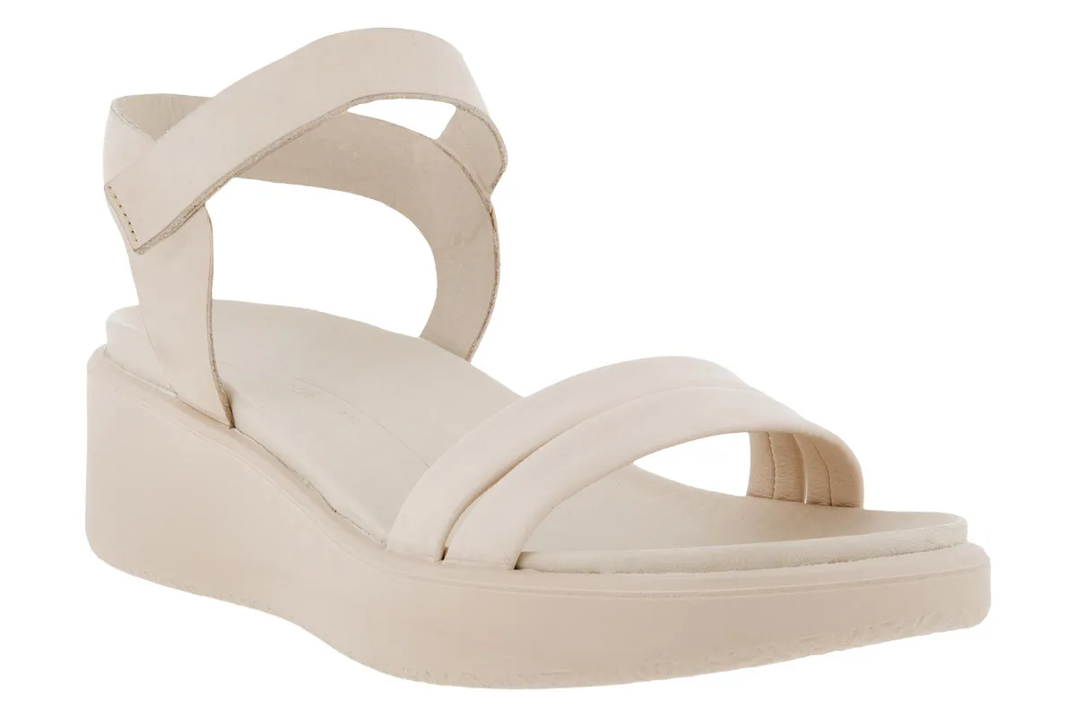 Ecco Flowt Wedge Limestone/Limestone Womens