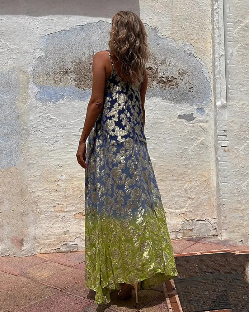 EREDES - BOHO PRINTED DRESS