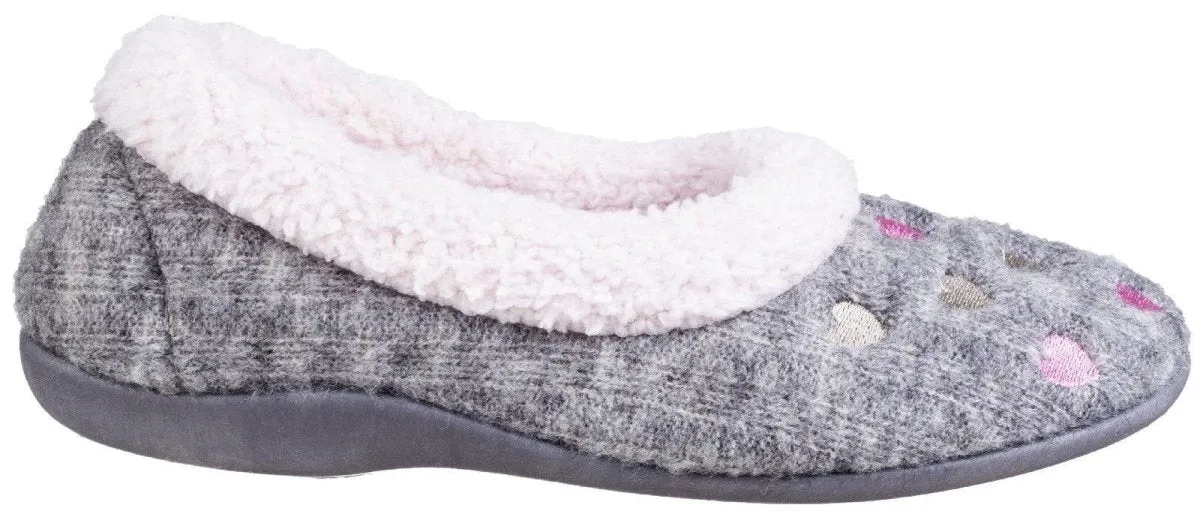 Fleet & Foster Alaska Slip On Warm Classic Ladies Slippers
