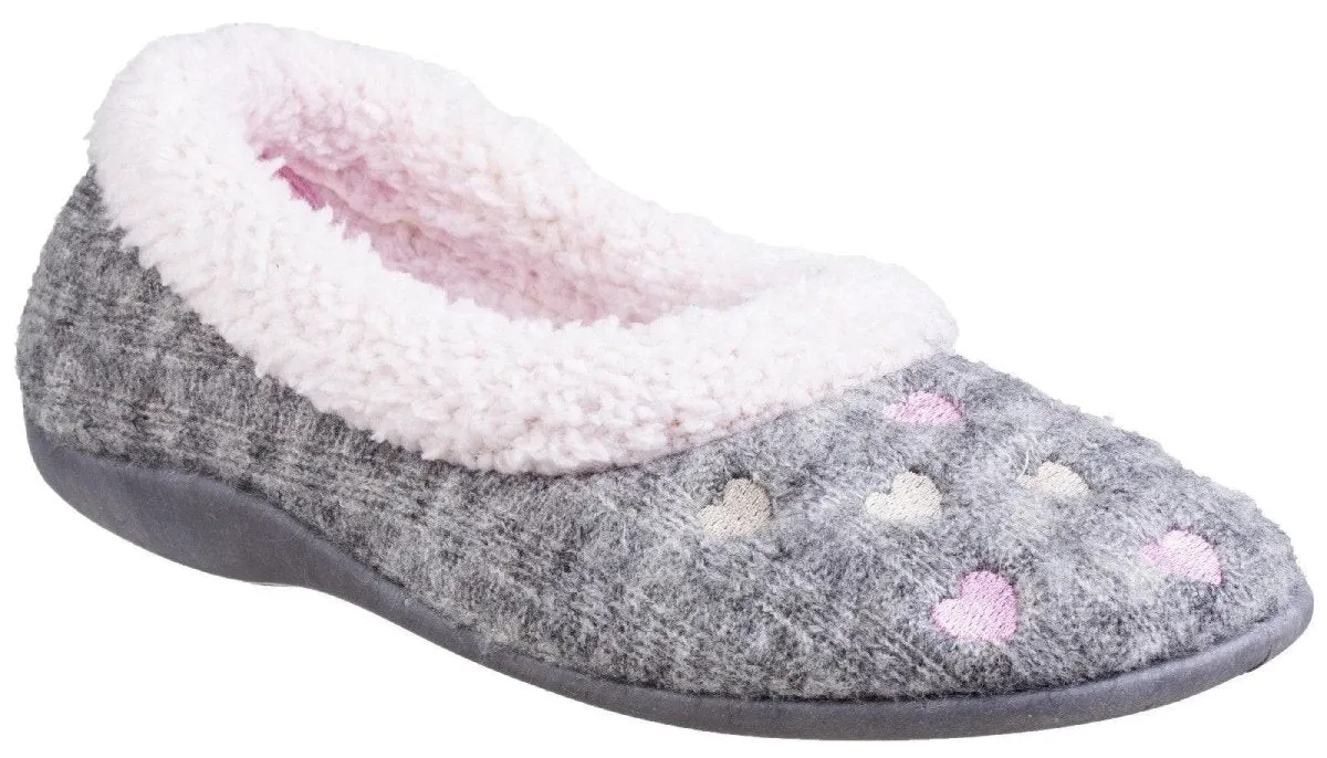 Fleet & Foster Alaska Slip On Warm Classic Ladies Slippers