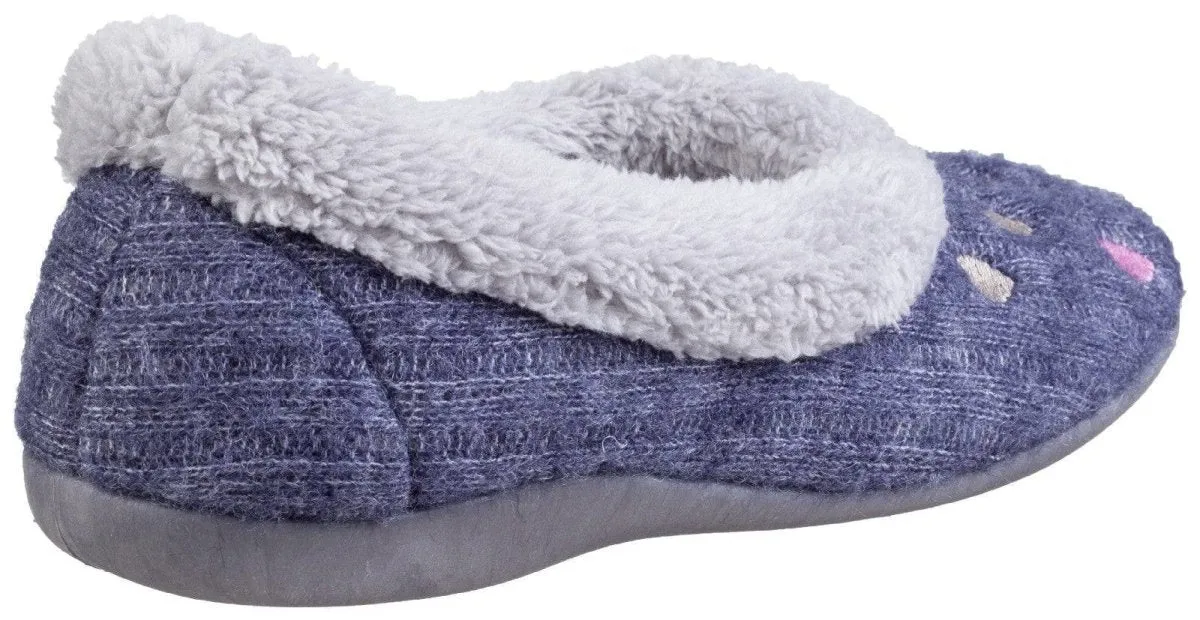 Fleet & Foster Alaska Slip On Warm Classic Ladies Slippers