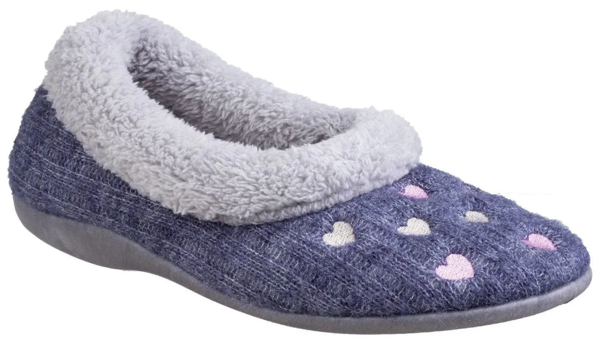 Fleet & Foster Alaska Slip On Warm Classic Ladies Slippers
