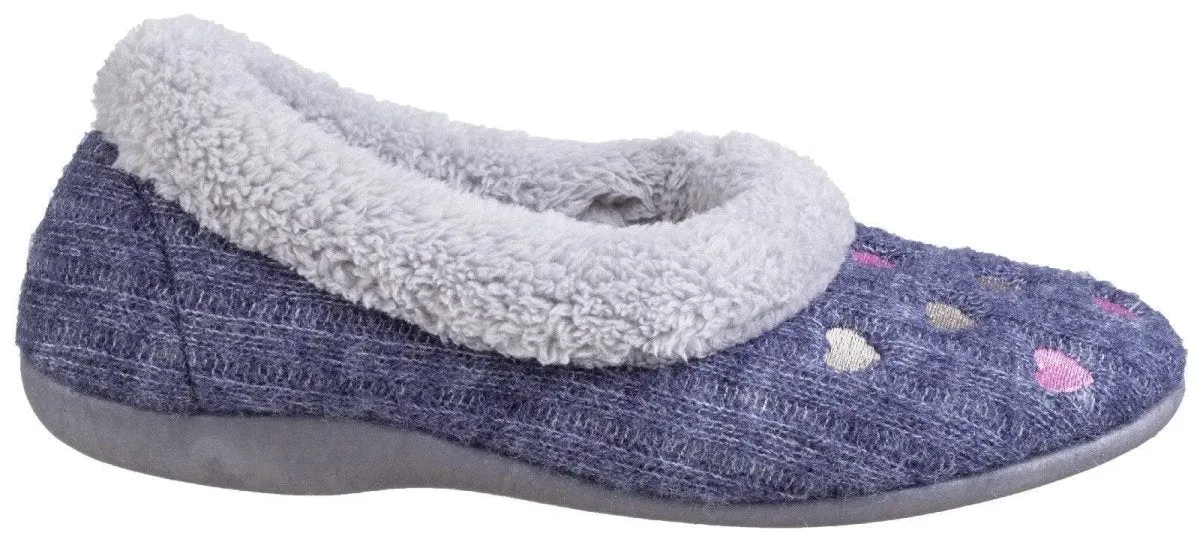 Fleet & Foster Alaska Slip On Warm Classic Ladies Slippers