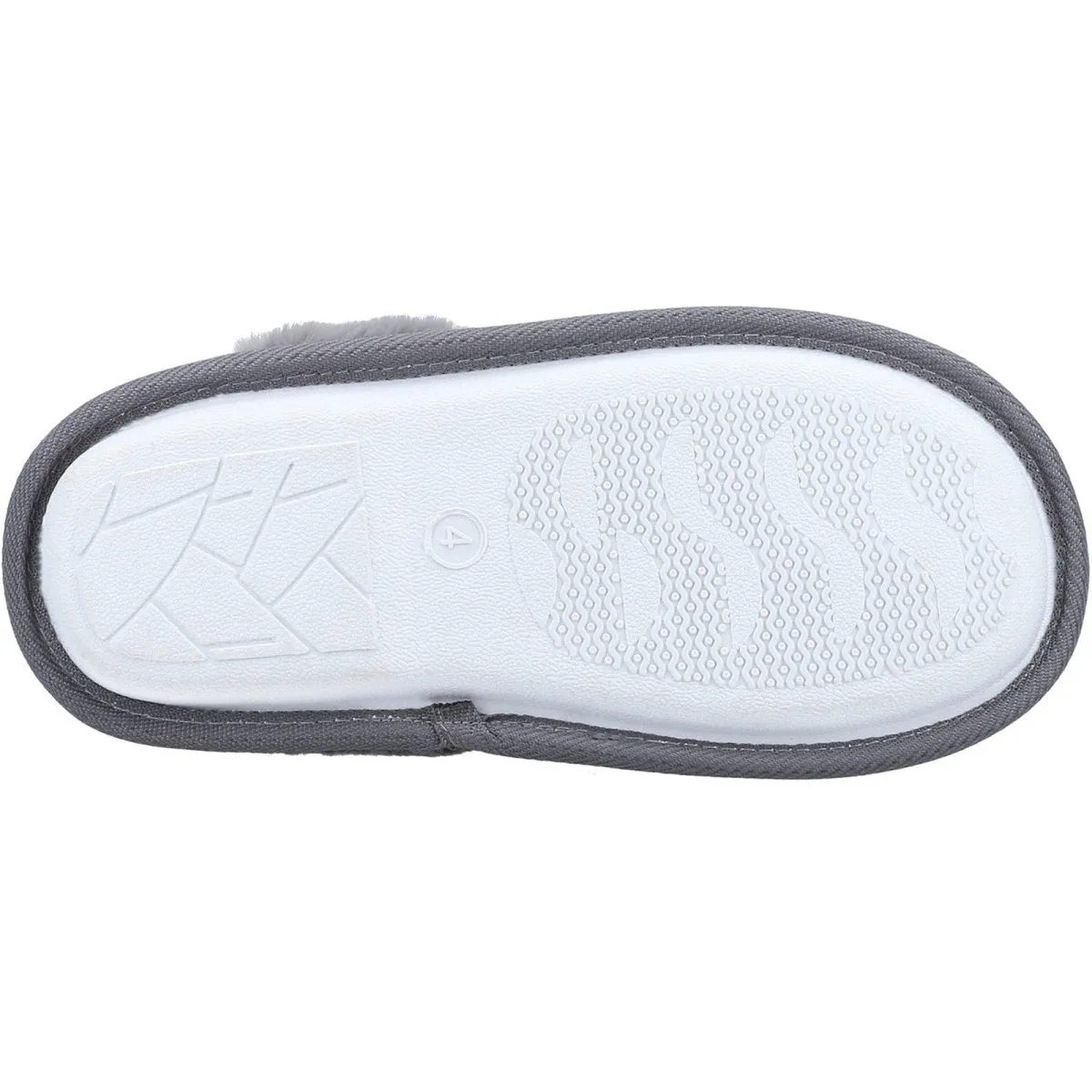 Fleet & Foster Neath Chequered Warm Ladies Mule Slippers