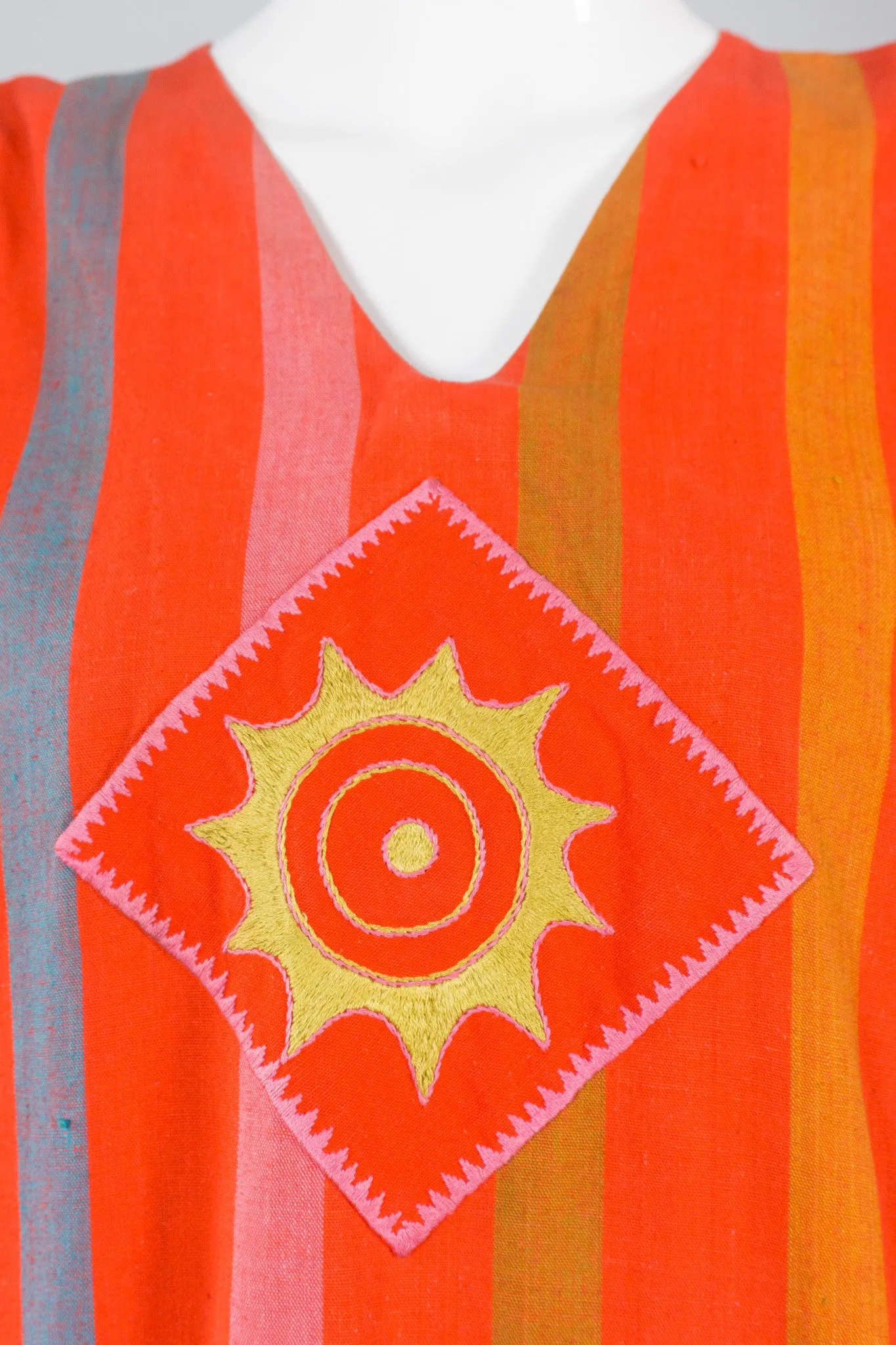 Fringed Kimono Caftan