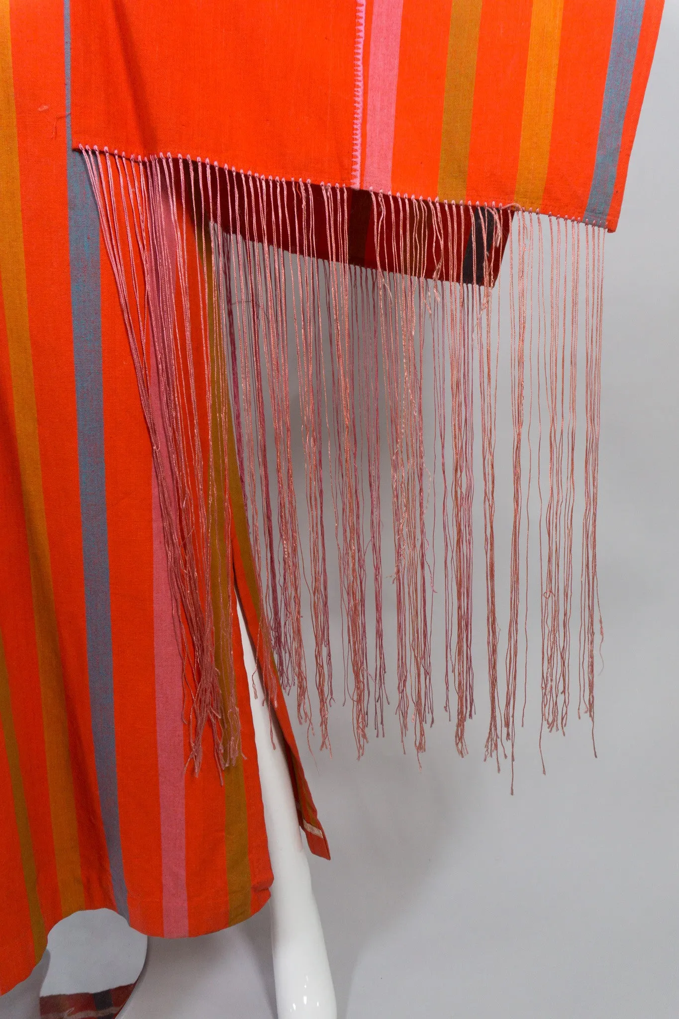 Fringed Kimono Caftan