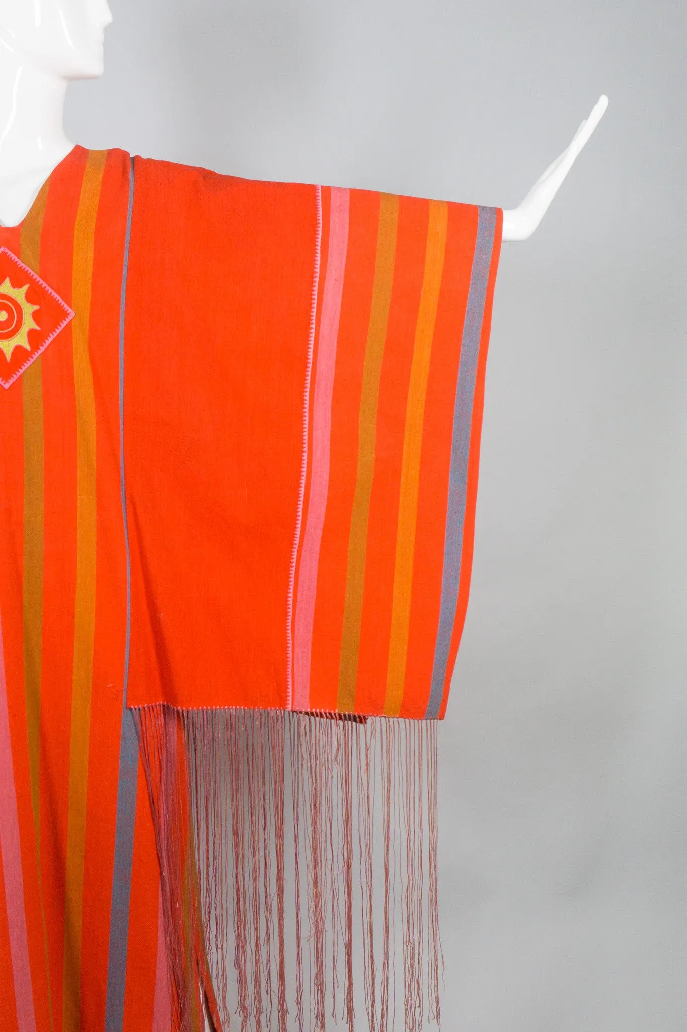 Fringed Kimono Caftan