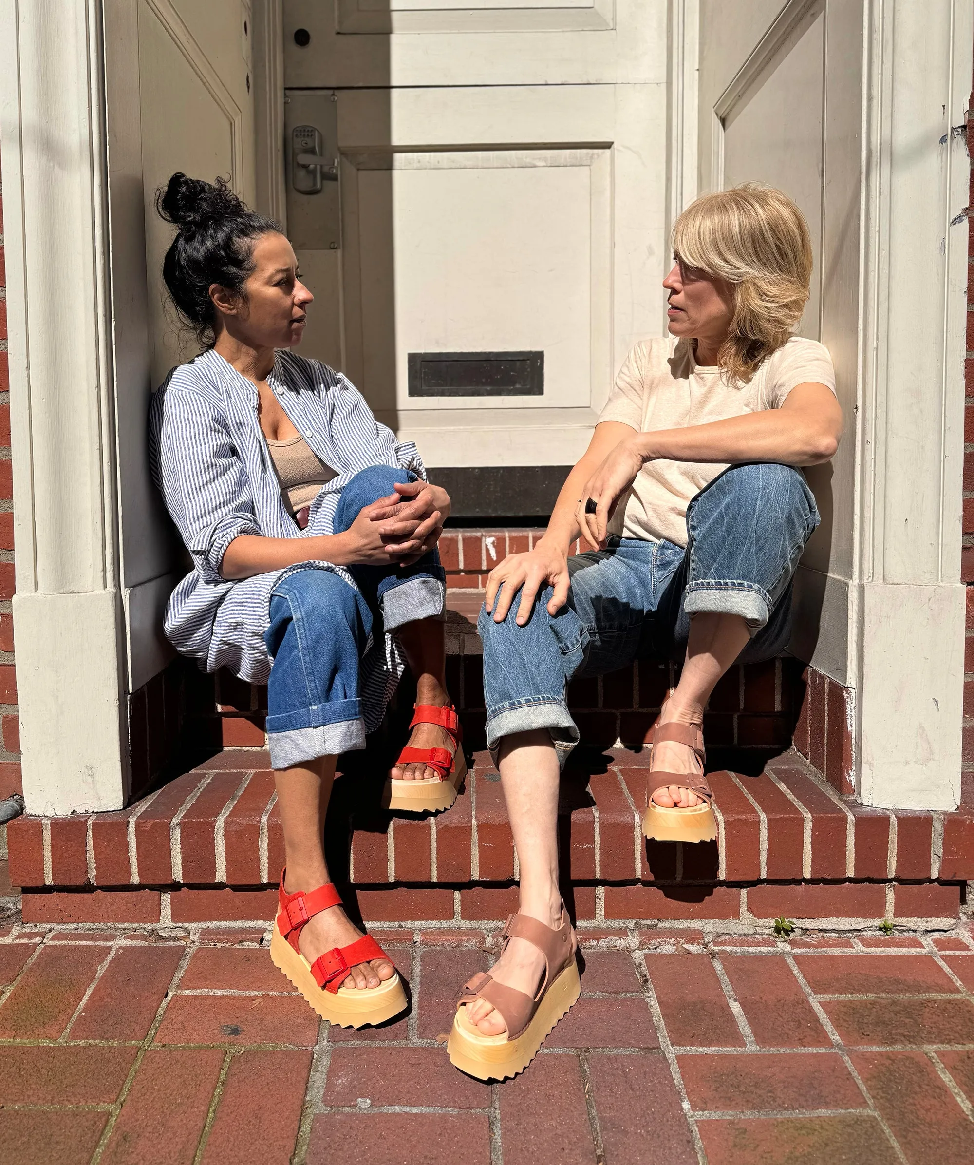 Gigi Sandal in Poppy