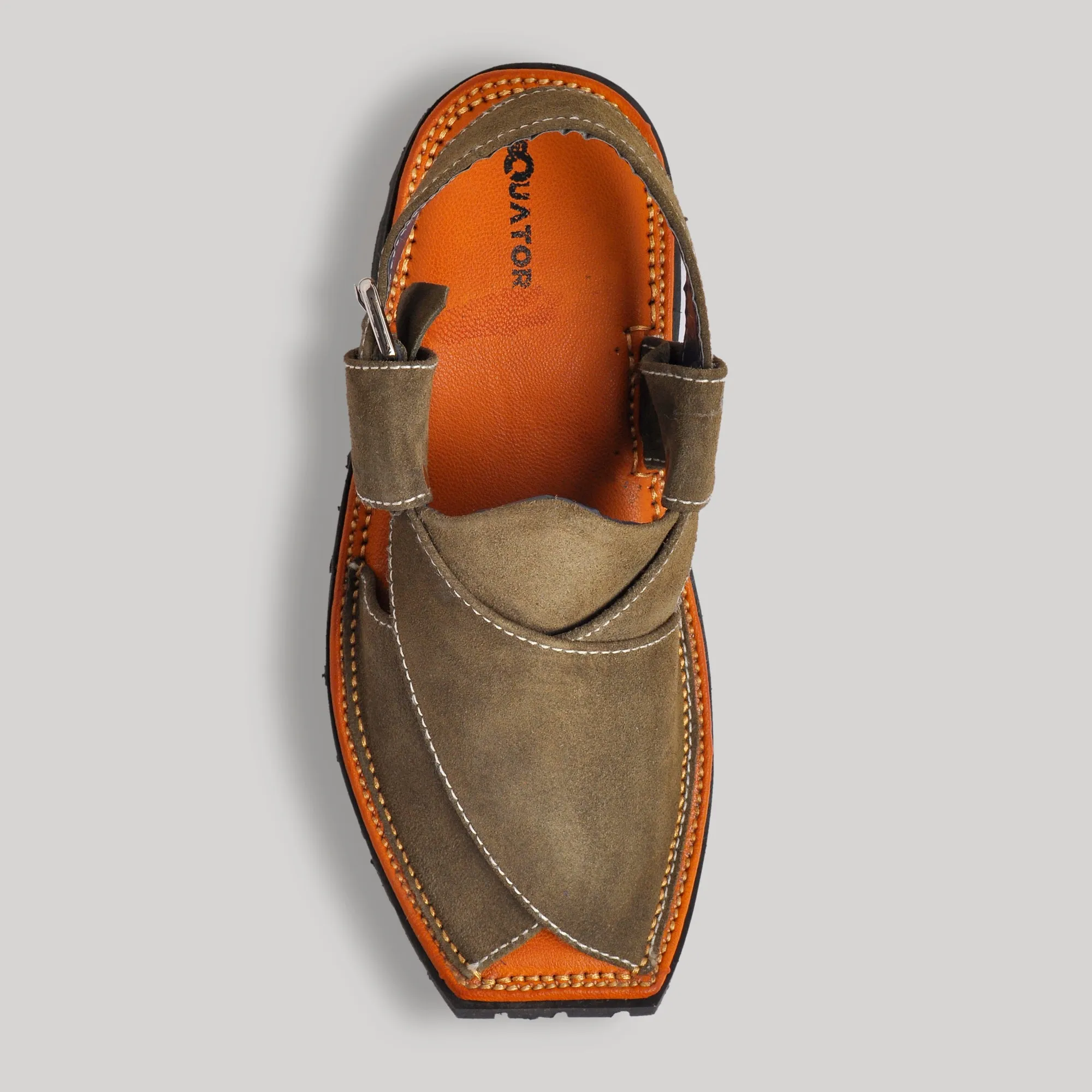GREEN PESHAWARI SANDAL