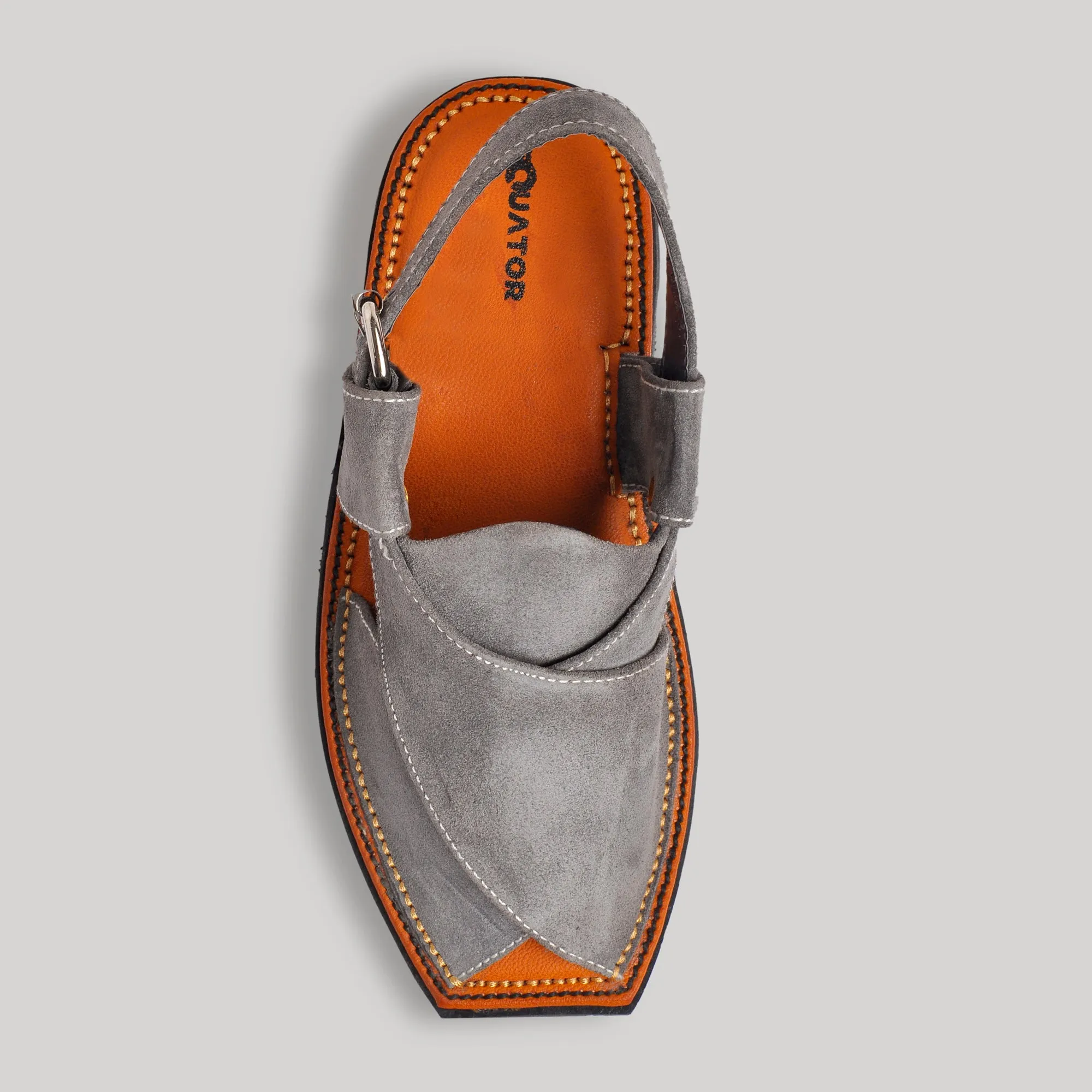 GREY PESHAWARI SANDAL
