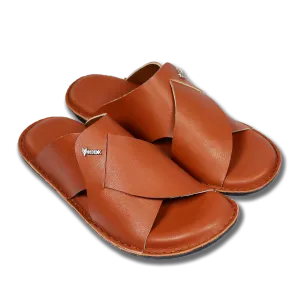 Handmade Slippers Brown ( Soft)