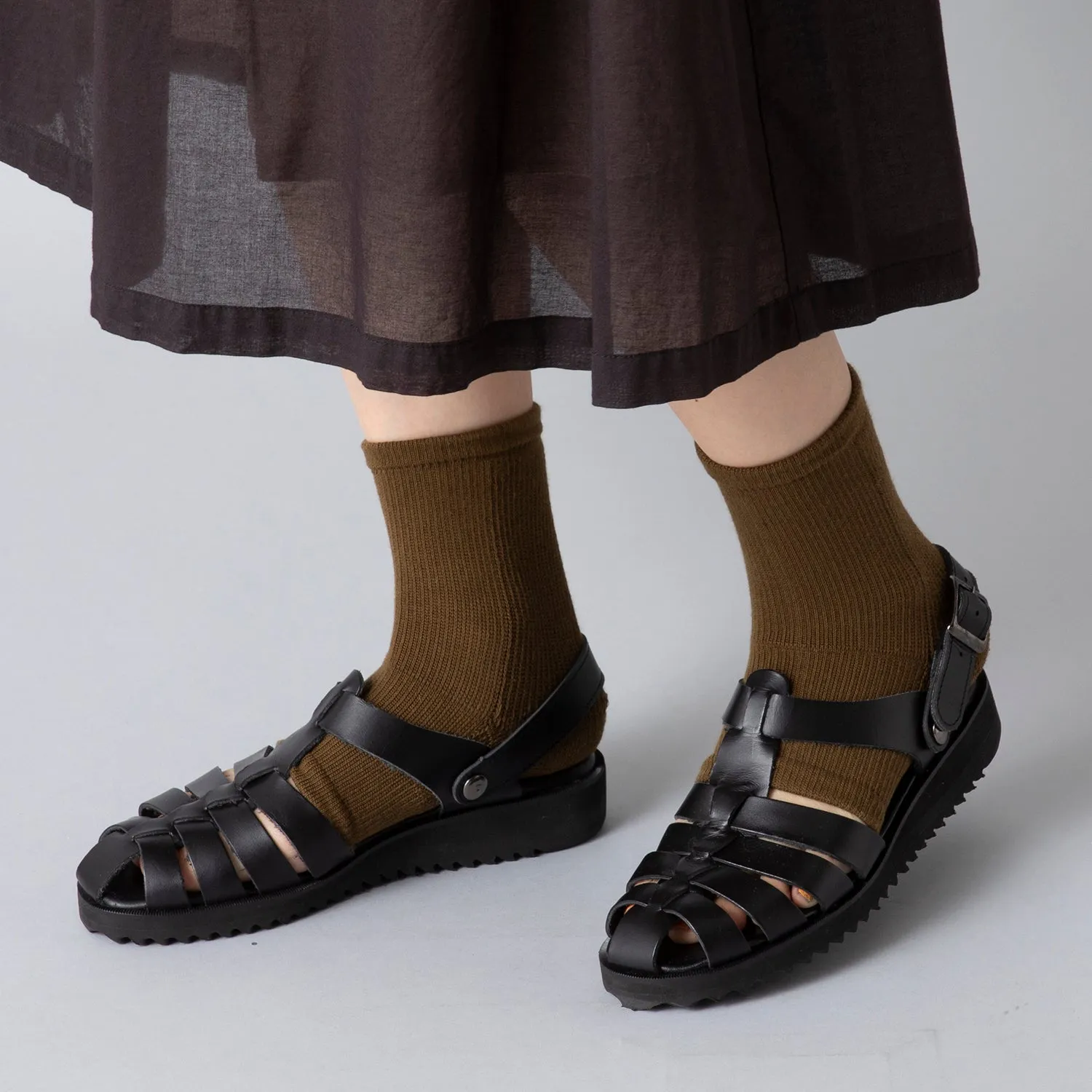 Homie | ホミー　Cotton Pile Sandal Socks