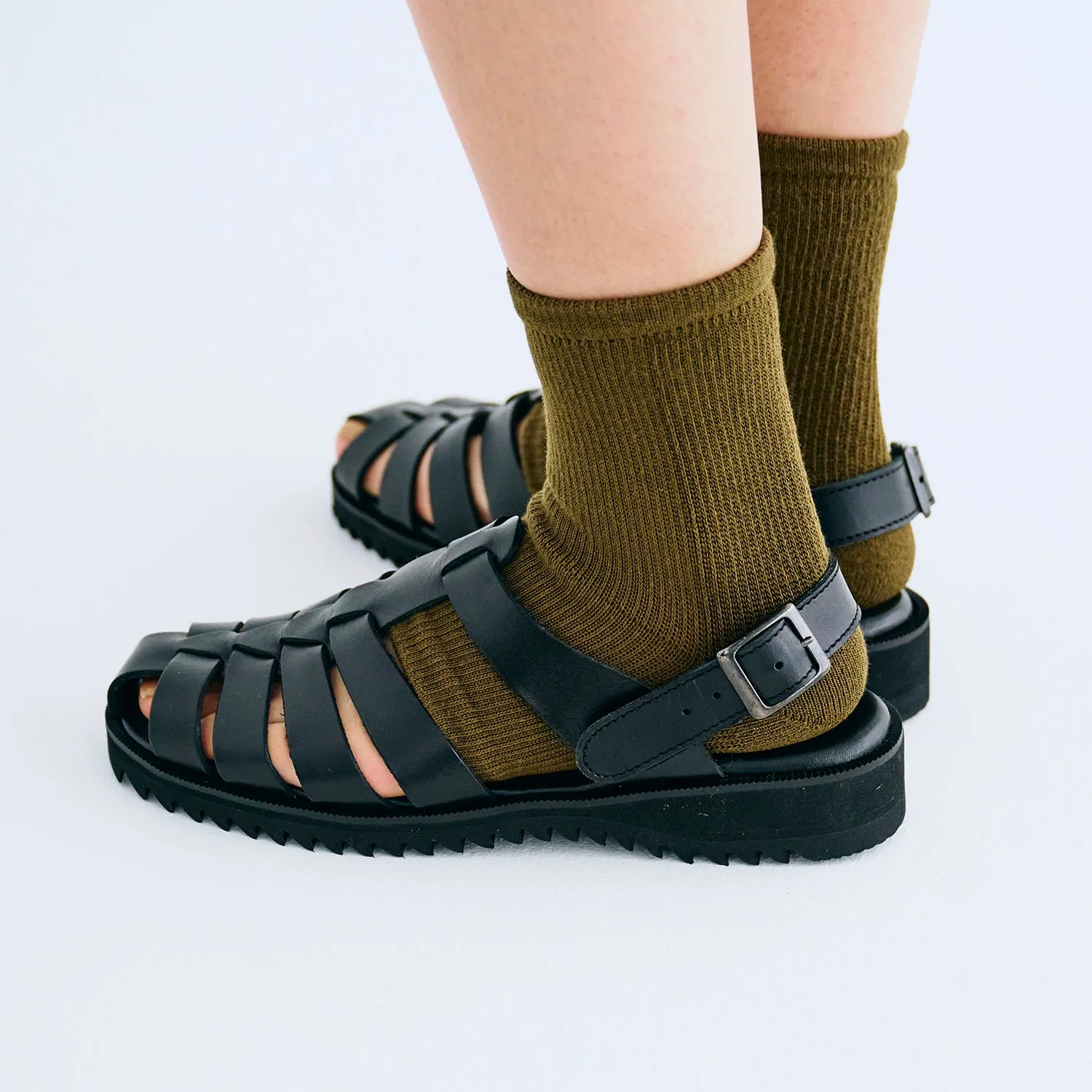 Homie | ホミー　Cotton Pile Sandal Socks
