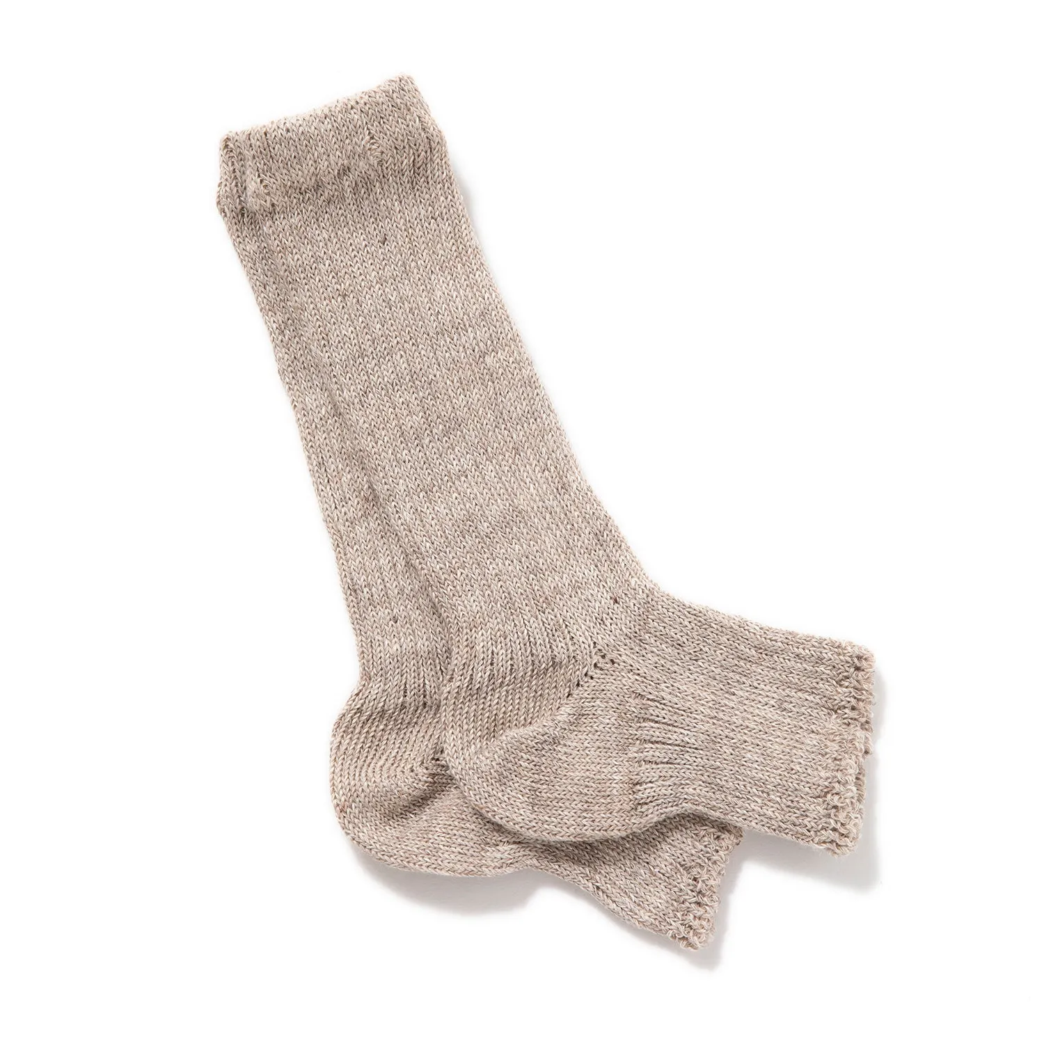Homie | ホミー　Linen & Organic Cotton Lib Sandal Socks