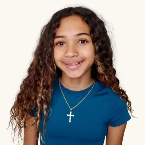 Icy Cross Necklace