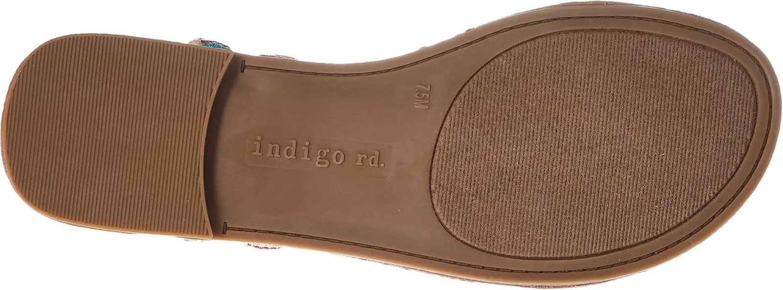 Indigo Rd. Women's Doe Flat Tasseled Sandal 1040183-75249 Brown 6.5M