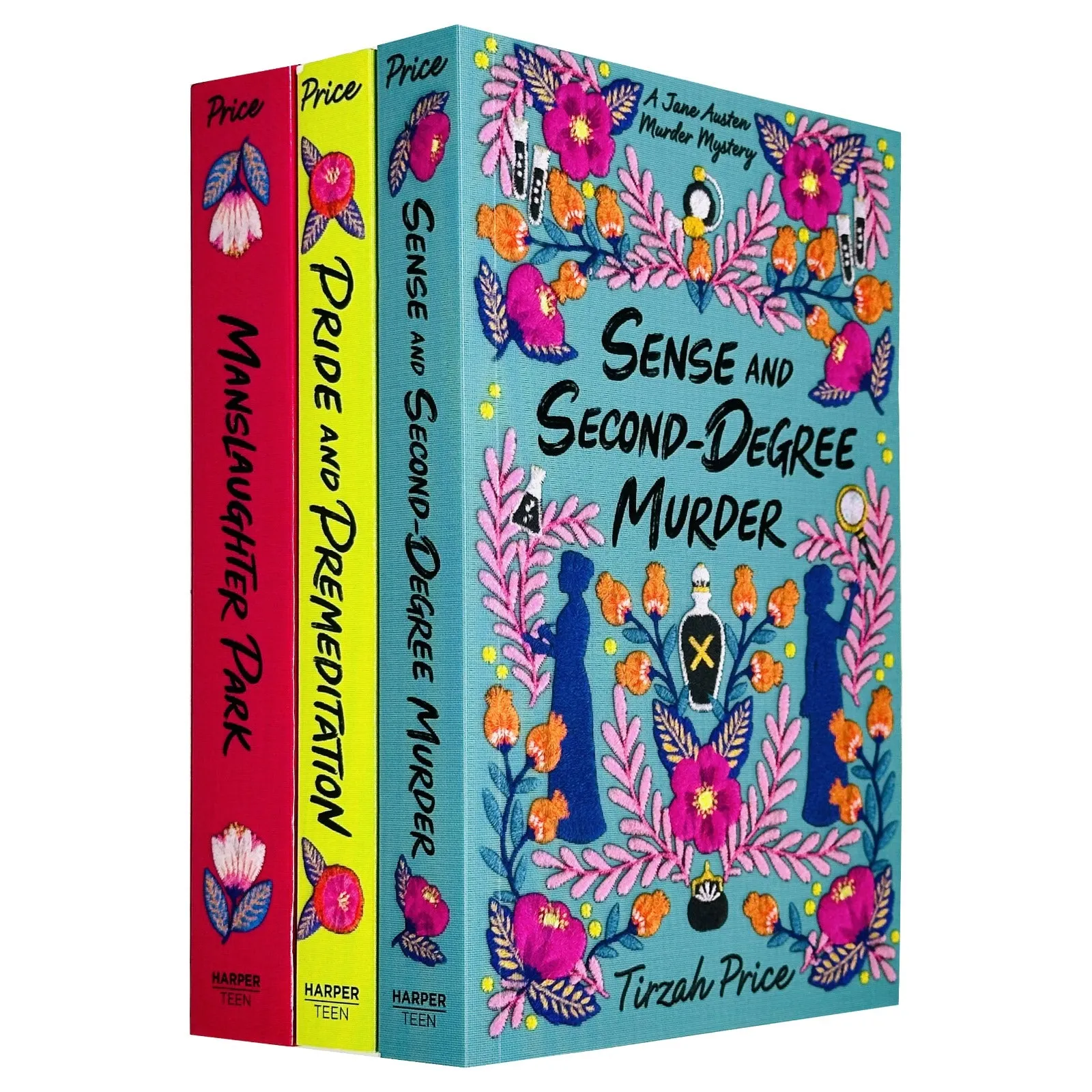 Jane Austen Murder Mysteries Series 3 Books Collection Set By Tirzah Price