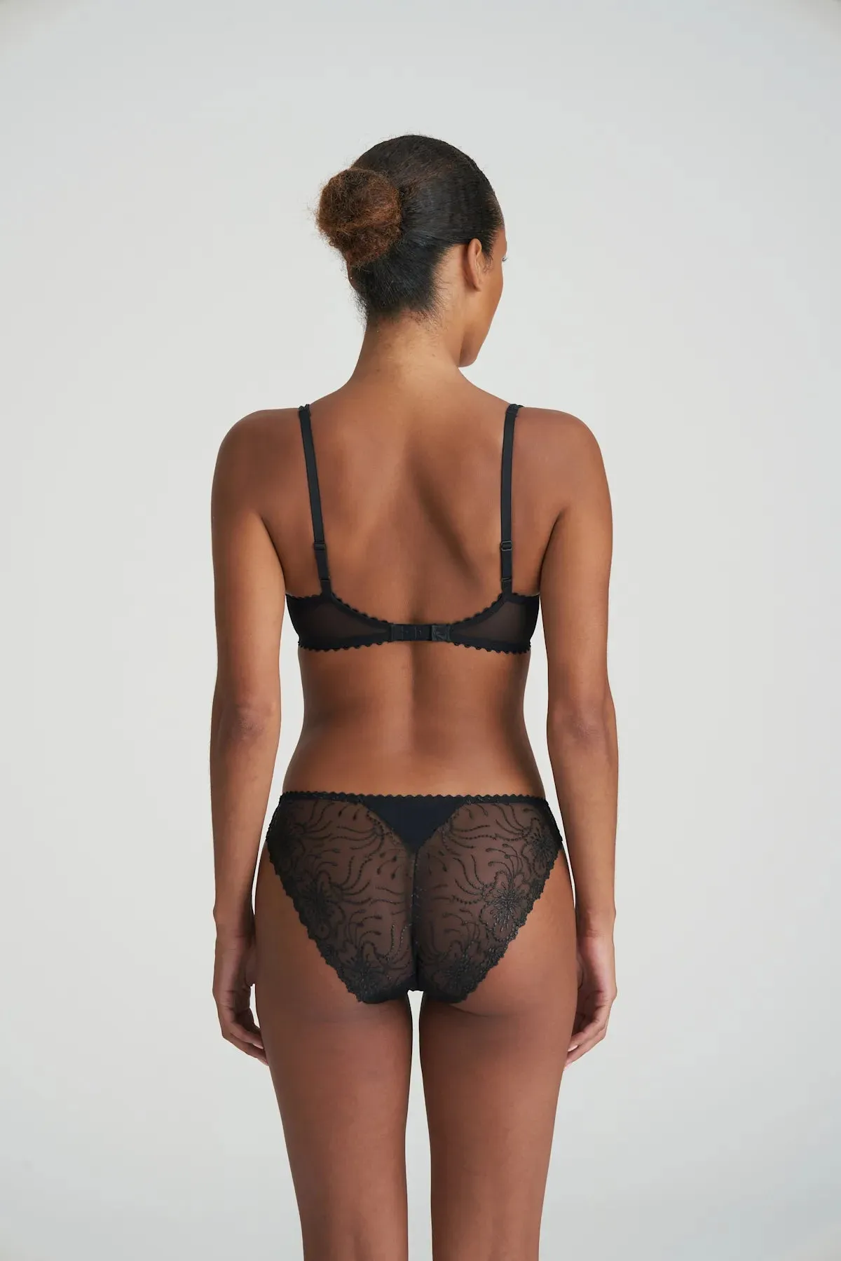 Jane Half Padded Balcony Bra In Black - Marie Jo