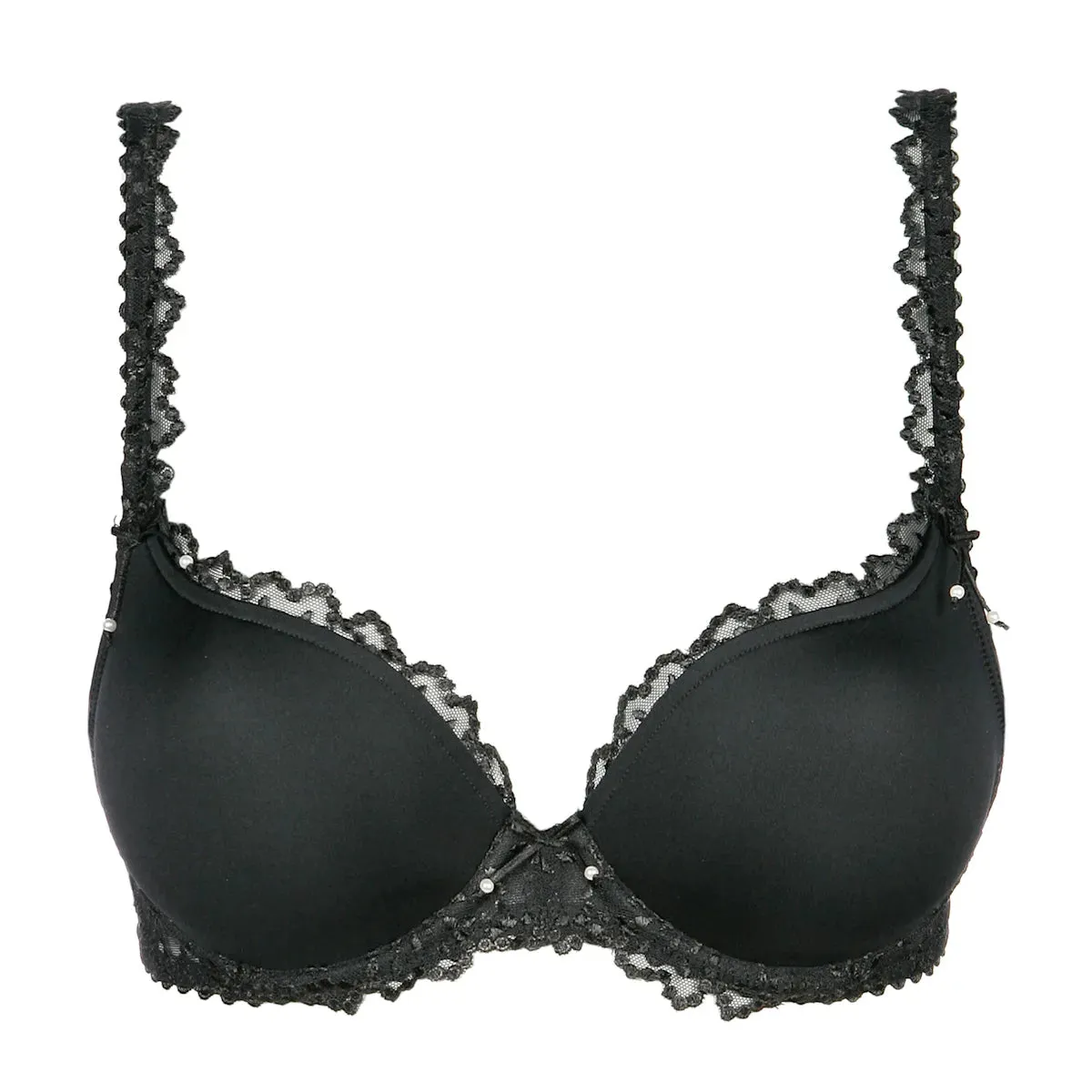 Jane Padded Heartshape Bra In Black - Marie Jo