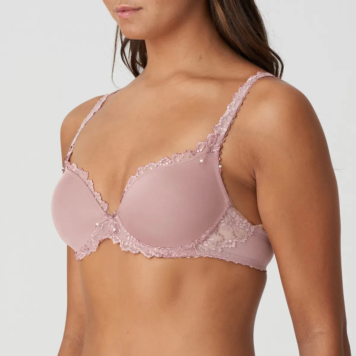 Jane Padded Heartshape Bra In Bois De Rose - Marie Jo