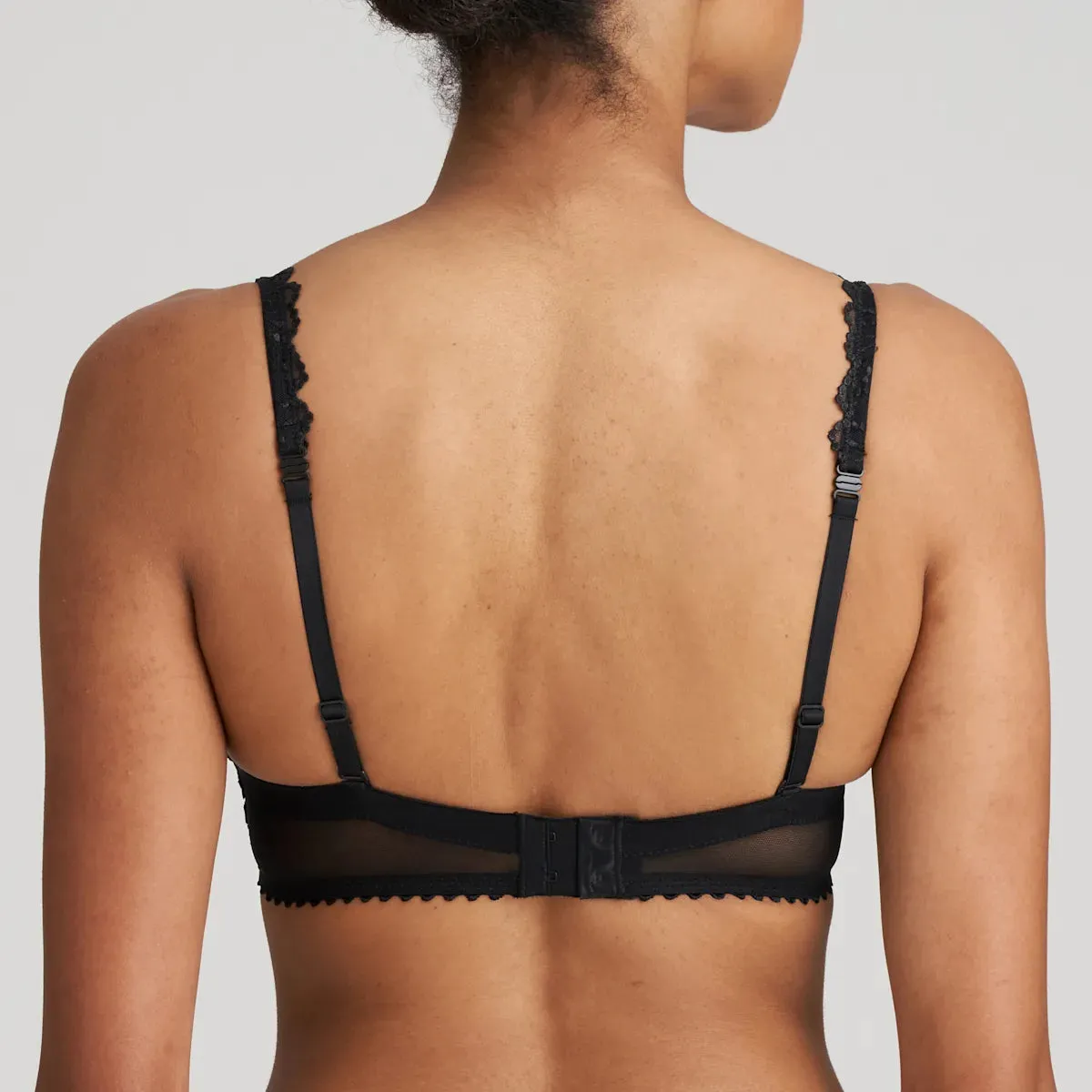 Jane Padded Strapless Bra In Black - Marie Jo