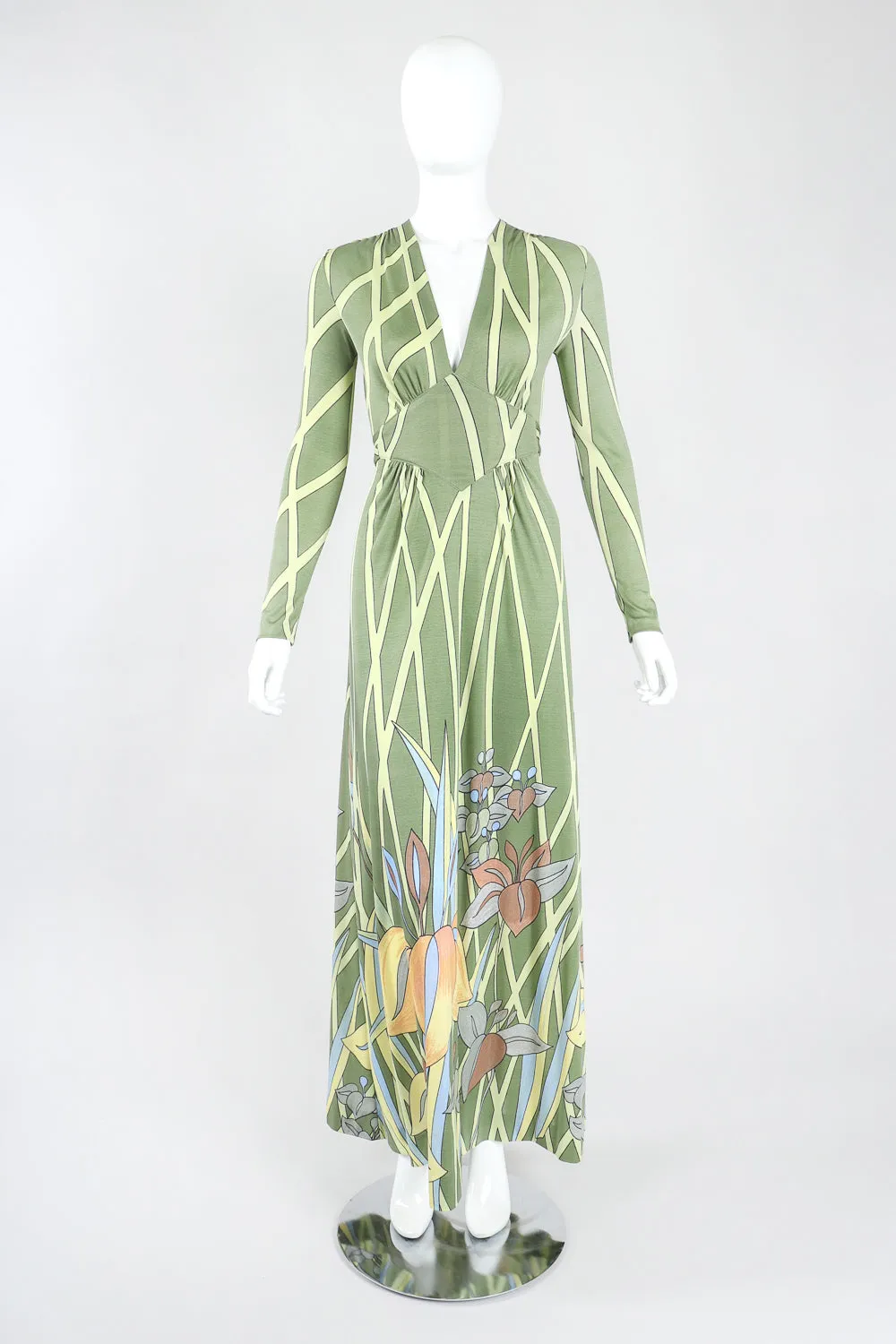 Jersey Plunge Iris Dress