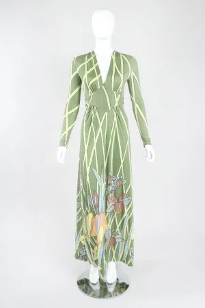 Jersey Plunge Iris Dress