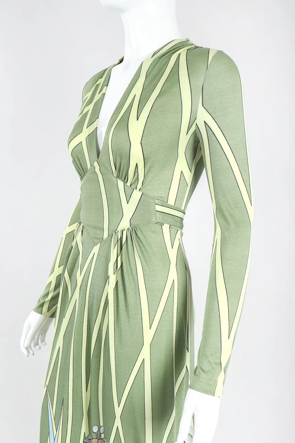Jersey Plunge Iris Dress
