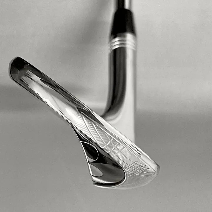 JP Premier wedges - Black Scraped Platinum