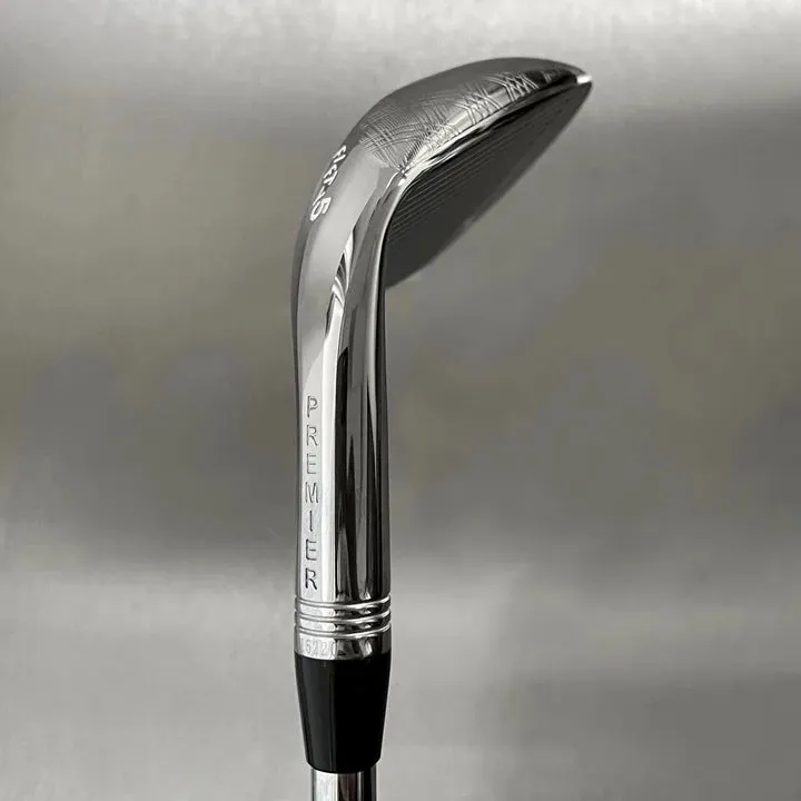 JP Premier wedges - Black Scraped Platinum