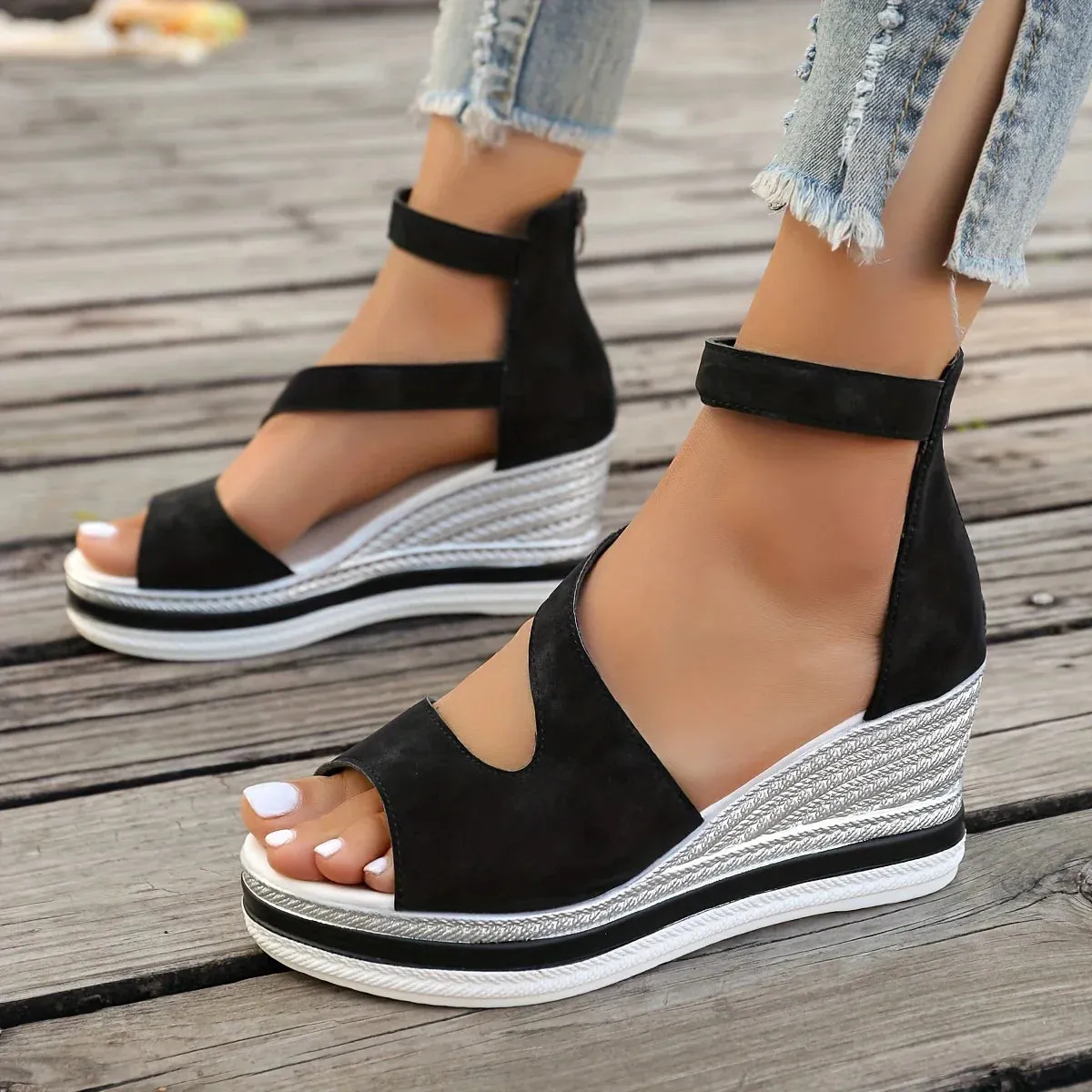 Kaida | Comfortable Platform Sandals