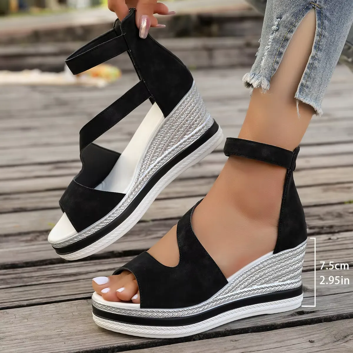 Kaida | Comfortable Platform Sandals