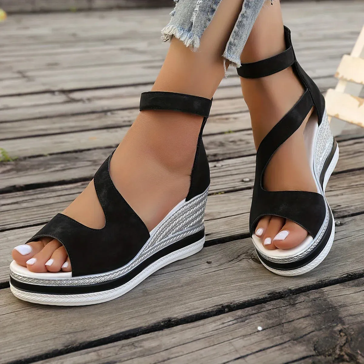 Kaida | Comfortable Platform Sandals