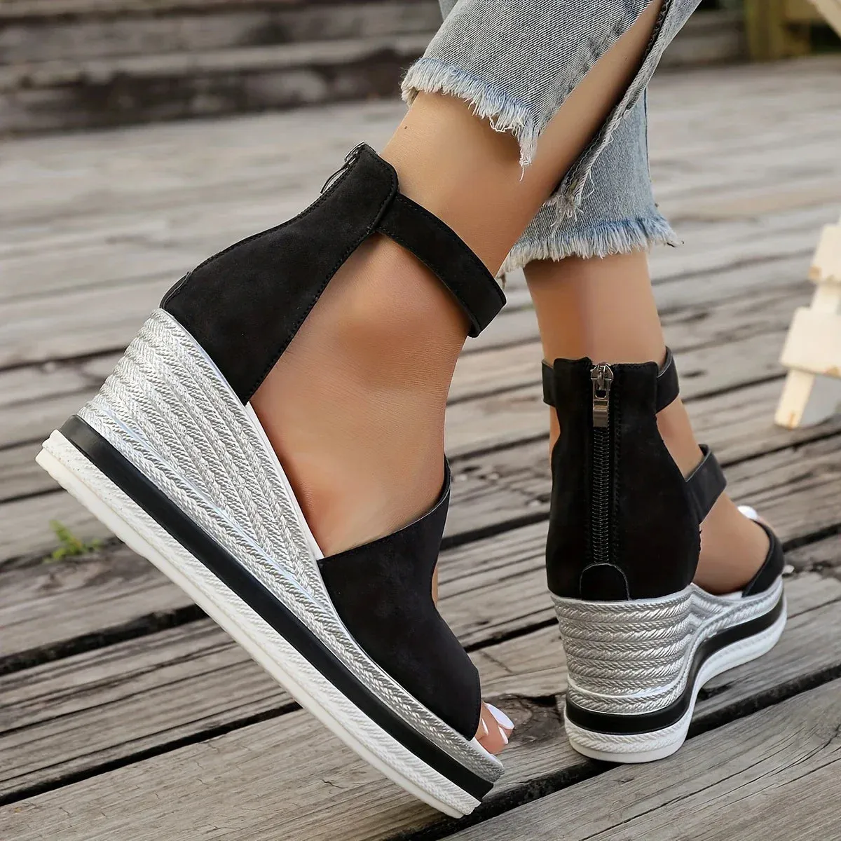 Kaida | Comfortable Platform Sandals