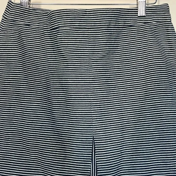 Kate Spade Saturday striped skirt blue &amp; white sz 4