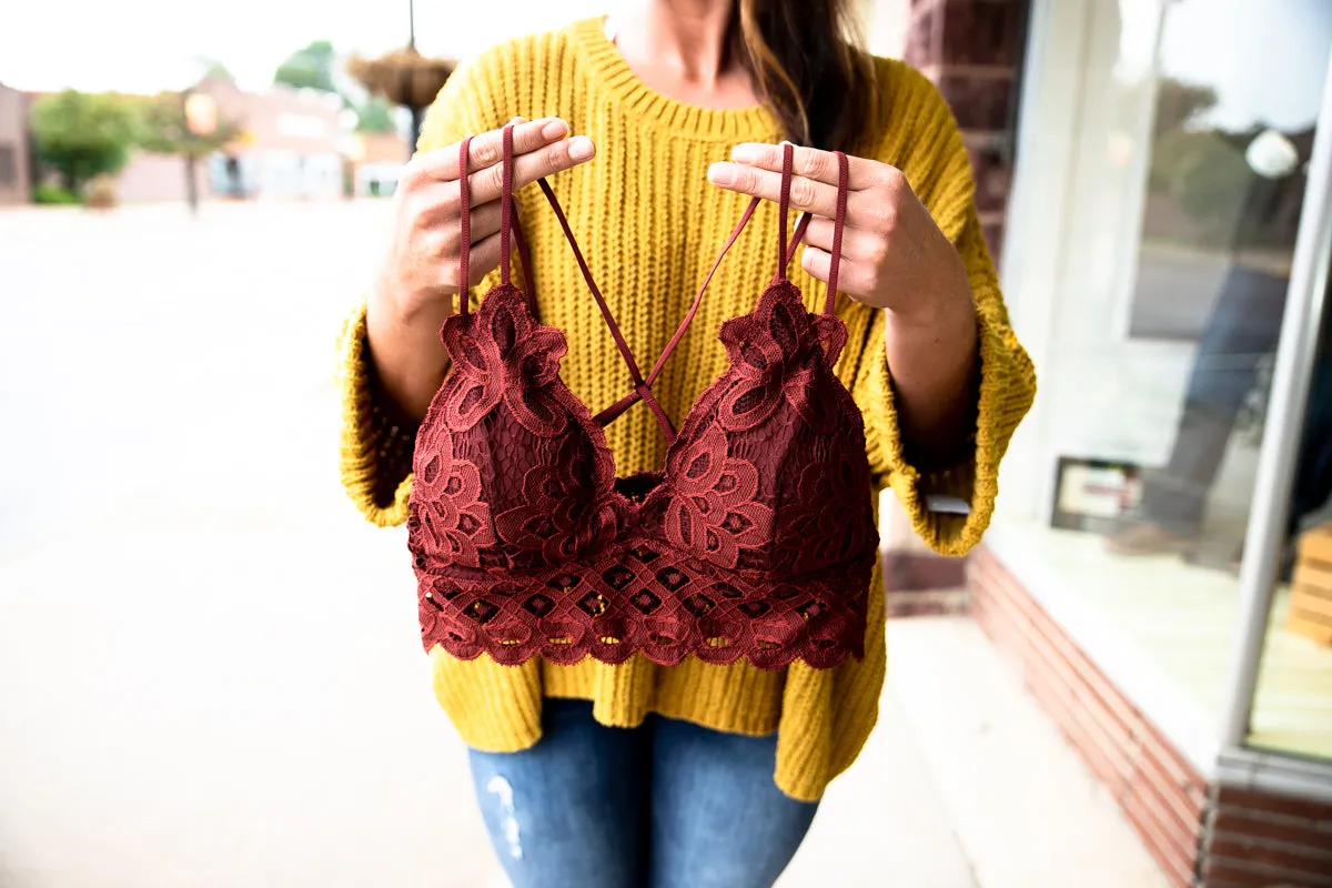 Lace Bralette [6 colors]