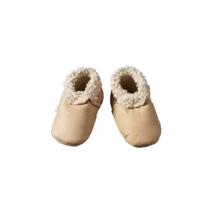 Lambskin Booties | Cream