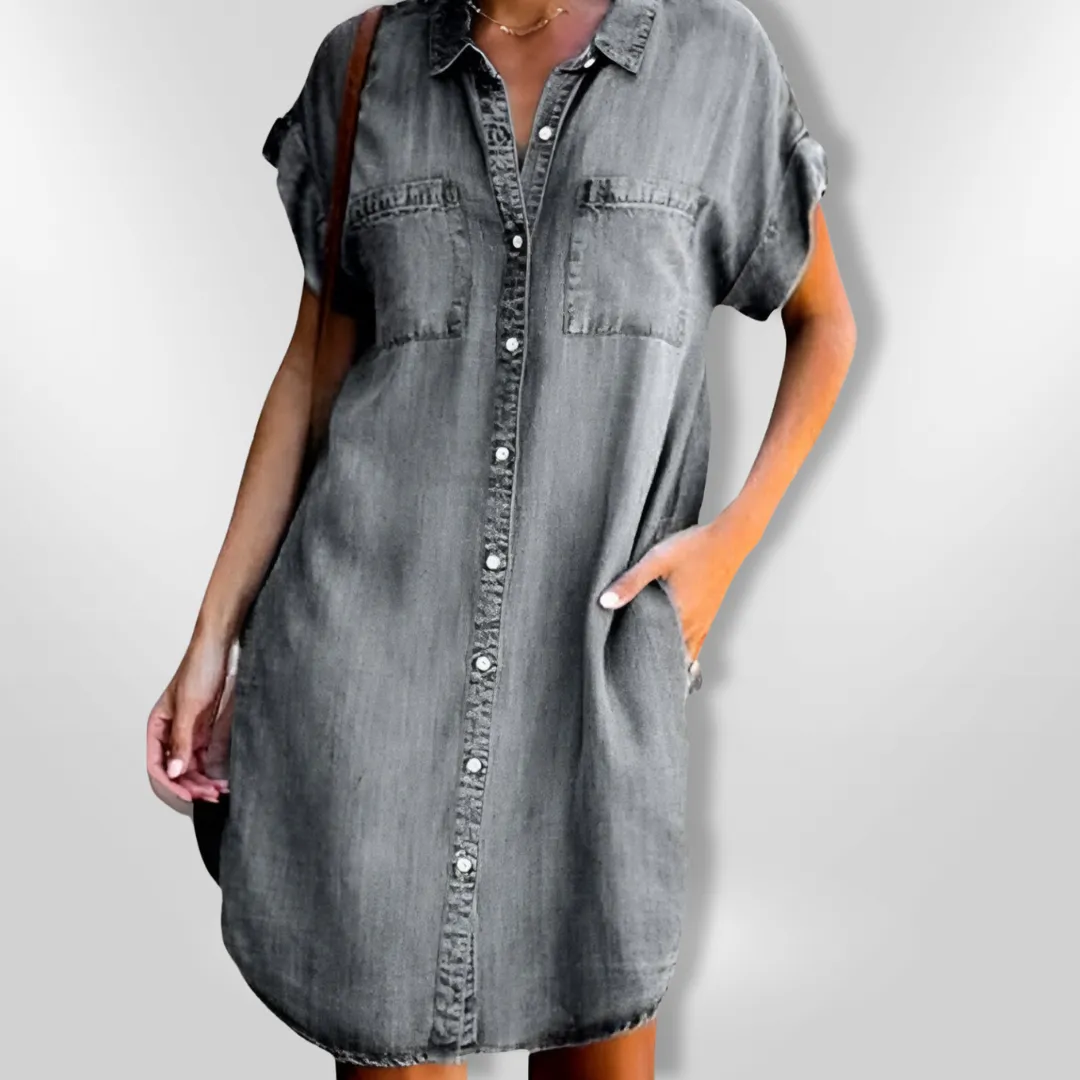 LATASHA™ | STYLISH DENIM DRESS