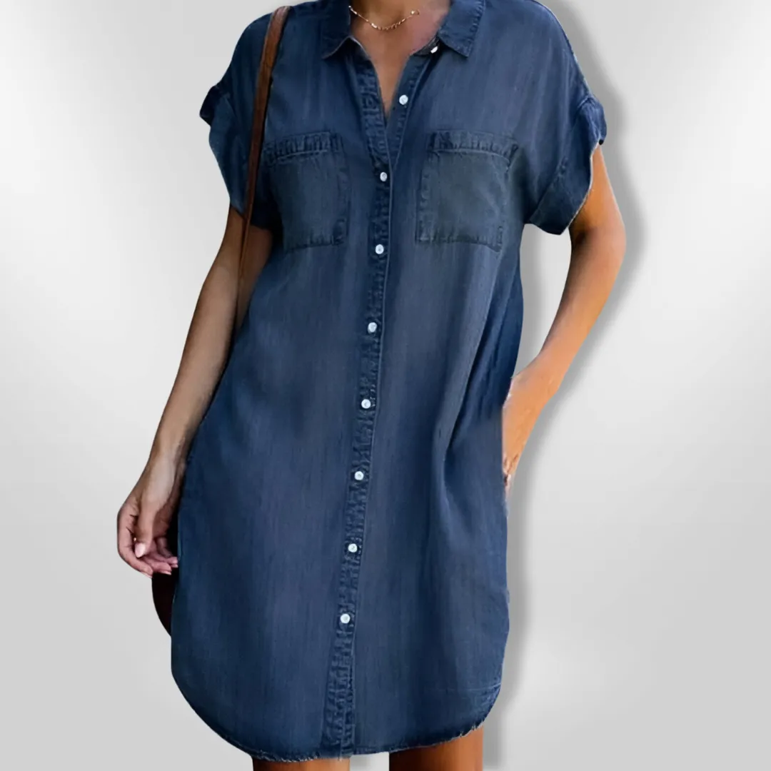 LATASHA™ | STYLISH DENIM DRESS
